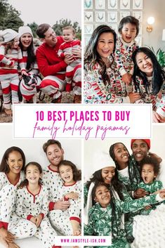 the 10 best places to buy family holiday pajamas