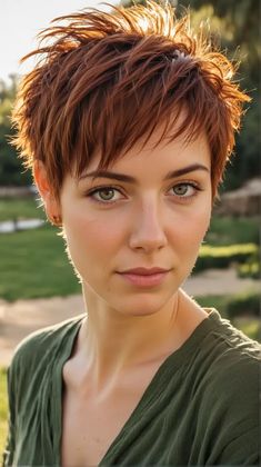 23 Discover the Best Pixie Shag Haircut Styles for 2024 Short Shag Hairstyles, Really Short Hair, Cute Haircuts, Shag Hairstyles, Shag Haircut, Short Pixie Haircuts, Short Hair Styles Easy, Pixie Hairstyles