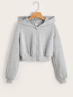 Girls Sweatshirts, Crop Top Outfits, Cute Jackets, Cute Everyday Outfits, Girl Sweatshirts, Hoodie Girl, Teen Girls, Teen Fashion Outfits