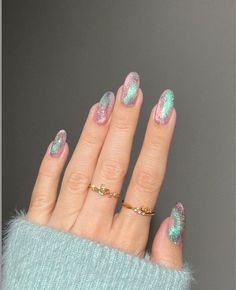 #nail design #nail inspo #elegant nails #nails #prom nails #trendy nails #minimalist nails #cool nail inspo #french tips #nude nail designs #ongle tendance ete 2024 #summer nails #coffin nails designs #coffin nails #grad nails #summer toe nails #spring nails #nail ideas #nails acrylic #nail designs #beachy nails #nagels #nägel inspiration #bored panda coin #bored panda #summer acrylic nails #simple summer nails #holiday nails #4th of July nails #beach nails #summer nails 2024 Reflective Nails, Witchy Nails, Ombre Nails Glitter, Her Nails, Nails Polish, Sparkle Nails