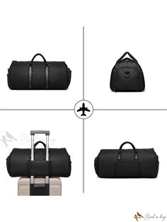 Bird in Bag - Versatile Convertible Carry-On Garment Bag with Hanging Clothes, Garment Duffle - Dual Functionality for Ultimate Travel Convenience and Style - Ideal Suit Travel Bags for Weekend Trips and Flights - Perfect Valentines Day Gift Multifunctional Rectangular Bag For Business Trips, Versatile Bags For Business Trips With Adjustable Strap, Versatile Bags With Adjustable Strap For Business Trips, Braided Bag, Pearl Bag, Hanging Clothes, Travel Workout, Garment Bag, Mini Crossbody Bag