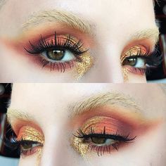 Inner Corner Highlight, Eyeshadow Products, Eye Makeup Ideas, Affordable Makeup, Festival Makeup, Fantasy Makeup, Costume Makeup, 가을 패션