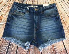 Baby Blues High Wasted Denim Shorts Shorts Summer Outfit, High Wasted Shorts, Summer Shorts Outfits, Baby Blues, Boutique Style, Mesa Az, Shorts Summer, Classic Jeans, Comfy Fashion