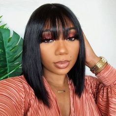 Bob Pendek, Kort Bob, Brazilian Remy Hair, Short Bob Wigs, Bob Wig, Short Wigs, Straight Human Hair, Brazilian Human Hair, Straight Wig