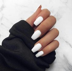 Simple Acrylic Nails, Acrylic Nails Coffin Short, Summer Acrylic Nails Cow Nails, White Acrylic Nails, Nail Polish Trends, White Nail Art, Simple Acrylic Nails, Acrylic Nails Coffin Short, Summer Acrylic Nails, Neon Nails