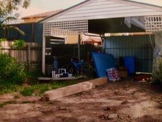 an image of a garage that is in the process of being remodeled