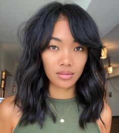 Shaggy Bobs, Styles For Medium Length Hair, Medium Length Hair With Bangs, Hairstyle Ideas Easy, Side Bangs Hairstyles, Trendy Hairstyle, Easy Hairstyle, Shoulder Length Hair Cuts