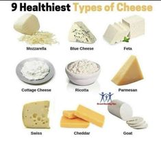 the 9 healthiest types of cheese