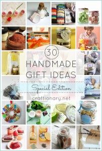 the cover of 30 handmade gift ideas by susan crattonniere,