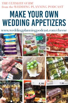 the ultimate guide to make your own wedding appetizers at walgreen's