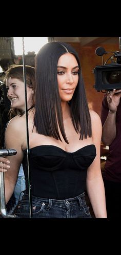 Kim Kardashian Hair, Kardashian Hair, New Short Hairstyles, Frontal Hairstyles, Trending Hairstyles, Long Bob, Celebrity Hairstyles, Short Hairstyles, Trendy Hairstyles