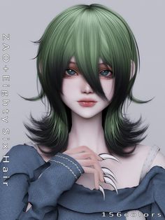 [ZAO]Eighty Six Hair | Patreon Eighty Six, Tumblr Sims 4, Life Makeover