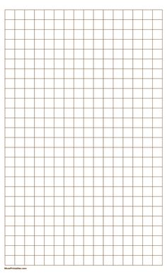 a graph paper with squares and lines on the bottom, in brown ink is shown