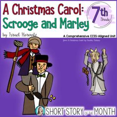 a christmas carol scroge and marley story for the 7 th grade students to read