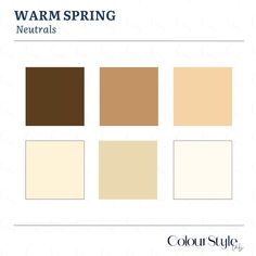 ⭐️ SAVE IT FOR LATER ⭐️ Some of the best colours, neutrals and colours to avoid for WARM SPRING. . . . . . . . #colouranalysis #warmspring #spring #style #color #coloranalysis #truespring Warm Spring Neutrals, Warm Spring Palette, Warm Spring Outfits, True Spring Colors, True Spring, Spring Colours, Spring Palette