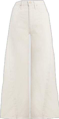 Spring Cotton Bottoms With Seam Detailing, Cotton Pants With Seam Detailing And Cropped Leg, Cropped Wide Leg Cotton Pants With Frayed Hem, Spring Wide Leg Pants With Seam Detailing, High Waist Cotton Wide Leg Pants With Frayed Hem, Beige Cotton Cropped Wide Leg Pants, Beige Cropped Leg Wide Pants In Cotton, Beige Cropped Wide Leg Cotton Pants, Spring Cotton Jeans With Seam Detailing