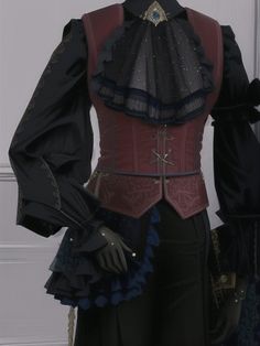 Dark Royalty Outfits Men, Cupid Inspired Outfits Male, Butler Outfit Men Aesthetic, Victorian Vampire Outfit Male, Victorian Goth Male Fashion, Victorian Gothic Suit, Victorian Goth Male, Vampire Clothes Men, Vampire Aesthetic Clothes