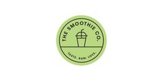 the smoothie co logo on a white background