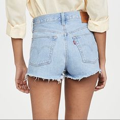 Levi’s 501 Light Wash Jean Shorts Size 30, Brand New! Affordable Levi's Light Wash Jean Shorts, Levi's Light Wash Short Jeans, Levi's Light Wash Denim Shorts, Levi's Light Wash Spring Shorts, Levi's Light Wash High-waisted Shorts, Levi’s 501, Levi Shorts, Light Wash Jeans, Jean Shorts