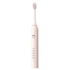 Household Toothbrush Electric Soft Bristle Electric Toothbrush Rechargeable Adult Electric Toothbrush Feature: Quantity: 1pcs Material: ABS Color: P-ink Product size: 18x2.6x2.6cm / 7.08x1.02x1.02in Packing size: 19.5x11x3cm / 7.67x4.33x1.18in Net weight: 96g / 0.21lb Gross weight: 170g / 0.37lb Charge: USB Noise: 46-70db Working gear: 5gear Brush head: Soft hair Water proof level: IP65 Product Description: High frequency vibration motor, thoroughly clean teeth: The electric toothbrush uses a hi Best Toothbrush, Island Closet, Toothbrush Electric, Teeth Brush, Brush Teeth, Grow Lashes, Hair Water, Nice Teeth, Clean Teeth