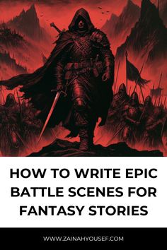 Fantasy often includes exciting and detailed epic battles and here is how you can write your own epic battle scenes in fantasy books Battle Scene, Write Better, Epic Battle, Fantasy Novels, Character Development, Fantasy Books, Writing Inspiration