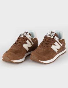 New Balance 574 Brown Outfit, Brown Tennis Shoes Women, Brown New Balance Shoes Outfit, New Balance Shoes New Balance, Fall Footwear Women, New Balance 574 Outfit Black Women, New Balance Brown Shoes, Brown New Balance Outfit, Cute Tennis Shoes For Women