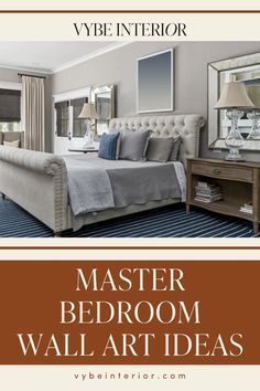 You can now create your own bedroom inspiration with these master bedroom wall art ideas! These bedroom wall décor ideas will give your room that much-needed upgrade. Throw in that abstract art or modern wall art for a more elegant vibe. Bedroom Wall Art Ideas, Bedroom Wall Decor Ideas, Wall Art Ideas, Wall Decor Ideas, Bedroom Wall Decor, Bedroom Wall Art