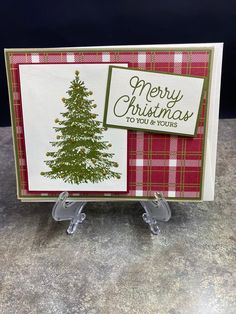 Merry Christmas to You & Yours - CM Design Studios Holiday Trees, Winter Woods, Wood Card, Card Crafting, Stampin Up Christmas Cards, Winter Wood, Merry Christmas To You, Wood Stamp