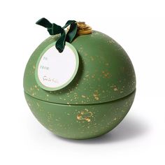 This figural holiday candle is ideal for infusing the home with pleasant notes. The Balsam Clove features notes of balsam fir, fresh herbs and the warm scent of cloves, while the Spiced Winter Citrus features notes of citrus, warm cloves and hints of cinnamon. Complete with an ornament-shaped glass vessel, this beautiful soy wax candle burns cleanly and slowly, creating a rich sensory experience.    Balsam Clove Scent Profile:    Top Notes: Green, Herbal, Pine  Middle Notes: Evergreen, Fir Needl Ornament Candle, Holiday Candle, Balsam Fir, Holiday Candles, Candle Tree, Sensory Experience, Soy Wax Candle, Glass Vessel, Wax Candle