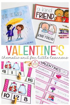 valentine's day activities and printables for the kids to practice their feelings