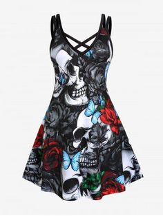 Cheapest and Latest women & men fashion site including categories such as dresses, shoes, bags and jewelry with free shipping all over the world. Preppy Summer Dress, Halter Outfit, Flare Outfit, Long Green Dress, Skull Dress, Rose Print Dress, Paisley Maxi Dress, Gothic Clothing, Prom Dresses Vintage