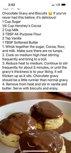 chocolate covered biscuits on a white plate with text describing the ingredients and how to use them