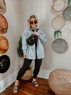 Shop our Influencers' top picks on Amazon Curvy Spring Outfits 2024, Carnival Outfit Ideas Casual, Curvy Spring Outfits, Chilly Spring Outfits Casual, Mid Size Spring Outfits, Midsize Spring Outfits 2024, Raceday Outfits, Casual Brunch Outfit Spring, Errand Outfit