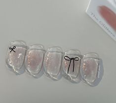 Luv Nails, Minimal Nails Art, Subtle Nails, Cute Spring Nails, Simple Gel Nails