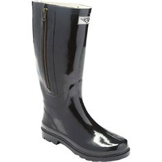 Women's Solid Rubber Rain Boots with Side Zipper by Forever Young. These solid color rain boots have a basic look, perfect for everyday use.  They make a great addition to a casual or dressy attire.  The rubber material and mid-calf style help to keep the rain out and your feet dry. Available in  Black, Navy,  10, 11, 6, 7, 9    Walmart marketplace seller Belt Outlet specializes in sale-priced Rain Shoes and clothing accessories for men, women and children. We carry quality belts, wallets, headw Style Help, Dressy Attire, Rain Shoes, Rain Gear, Cold Weather Accessories, Rubber Material, Forever Young, Accessories For Men, Fashion Help