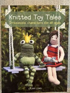 Knitted Toy Tales, Laura Long-ADORABLE ANIMALS PIGS ELEPHANT MICE FROG BUNNY DOL 9780715331729 | eBay Colored Characters, Japanese Crochet, Knitting Books, Russian Doll, Knitted Toys, Knitting Inspiration, Knitting Projects, Soft Toy, Crochet Stitches