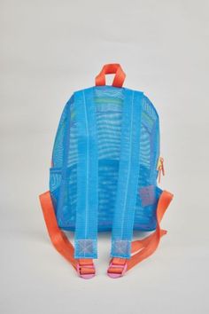 A great sporty style as a daily bag, beach buddy, or festival companion. This small backpack features a large front pocket with double zipper pull and main compartment. Super soft adjustable top loop & webbing. Content + Care Tear resistant 100% vinyl coated mesh Spot Clean Made in USA Size 13" height x 10" width x 4.5" main pocket depth, 1 lb 6" deep including front pocket | Mokuyobi Mesh Mini Backpack in Lake, Men's at Urban Outfitters Functional Summer Standard Backpack, Practical Blue Backpack For School, Sporty Standard Backpack For Summer, Functional Nylon Backpack For Summer, Sporty Nylon Backpack For Summer, Sporty Backpack For Summer, Standard Backpack With Mesh Pockets For Outdoor Activities, Summer Nylon Backpack, Mesh Bags For Outdoor Activities And Back To School