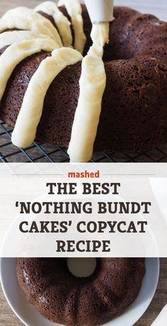 Nothing Bundt Cakes Copycat, Copycat Nothing Bundt Cake, Mini Bundt Cakes Recipes, Bundt Pan Recipes, Nothing Bundt, Nothing Bundt Cakes, Mini Bundt Cakes