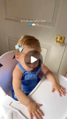 Baby Hairstyle, Instagram Baby, Rubber Bands, 30 Seconds, Summer Hairstyles, Baby Hairstyles, Hair Tutorial, Easy Hairstyles