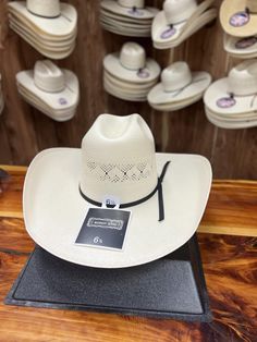 Rodeo King Quenten High Point 4.5" Brim Experience the wild west in style with the Rodeo King Quenten High Point 4.5" Brim straw cowboy hat. Made from high-quality straw, this hat offers a cool and comfortable fit while protecting you from the sun. Perfect for any cowboy or cowgirl looking to make a statement. Giddy up and grab yours today! You can shop all our Cowboy Hats HERE Details Available in sizes 6 7/8 - 7 1/2 4.5 Inch Brim Style: Quenten Color: High Point Rodeo King Straw Shipping - If Roping Dummy, Anderson Bean Boots, Denim Top Women, Lane Boots, Cowgirl Look, Felt Cowboy Hats, Straw Cowboy Hat, Kids Athletic, Rope Bag