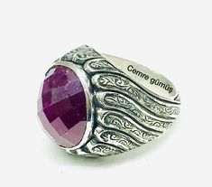 925 Ring, Gemstone Rings, Rings For Men, Gemstones, Ring