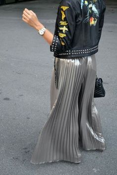 Sparkle Outfits, Bold Outfits, Evening Outfits, High Fashion Street Style, Looks Style, Outfits Casuales, Colorful Fashion