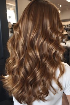 Golden Chocolate Brown Hair, Different Brown Hair, Different Brown Hair Colors, Light Golden Brown Hair Color, Gold Brown Hair, Foam Hair Dye, Light Golden Brown Hair, Golden Brown Hair Color, Warm Browns