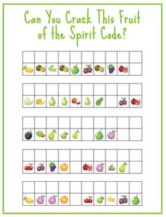 a printable worksheet with fruits and vegetables to help kids learn how to count