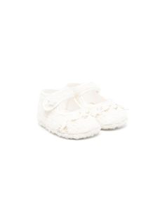 ivory white bouclé construction metallic threading round toe branded leather insole satin lining flat sole side button fastening Dress With Jean Jacket, Baby Boy Accessories, Gucci Kids, Dolce And Gabbana Kids, Kids Jordans, Boys Accessories, Stella Mccartney Kids, Ivory White