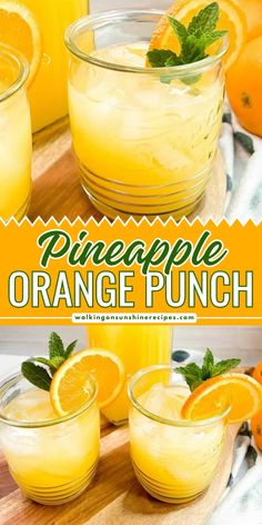 Have a refreshing and fruity summer drink idea this summer! This orange punch recipe without alcohol is perfect to share with your family and friends. Enjoy a sweet and tangy drink with this beverage recipe. Save this pineapple orange punch recipe now! Orange Juice Sprite Punch, Orange Juice Ginger Ale Punch, Pineapple Sprite Punch, Sparkling Orange Juice, Orange Hawaiian Punch Recipes, Orange Pineapple Juice Recipe, Orange Juice Punch Recipes, Orange Non Alcoholic Punch, Orange Colored Punch Recipes