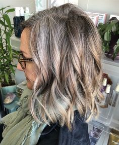 15 Ways to Rock Gray Hair with Dark Highlights – HairstyleCamp Gray Blending Light Brown Hair, Highlights To Cover Grey, Blonde Highlights To Cover Grey, Hair With Dark Highlights, Light Brown Hair With Silver Highlights, Grey Hair With Brown Lowlights, Blonde Hair Going Grey, Grey Hair With Highlights, Gray Highlights Brown Hair