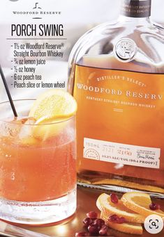 an advertisement for woodford reserve's father's day gifts