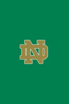 the letter n in gold on a green background