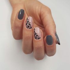 Matte Pink Nails, Leopard Print Nails, Print Nails, Leopard Nails, Pretty Nail Art Designs, Animal Print Nails, Gel Nail Designs